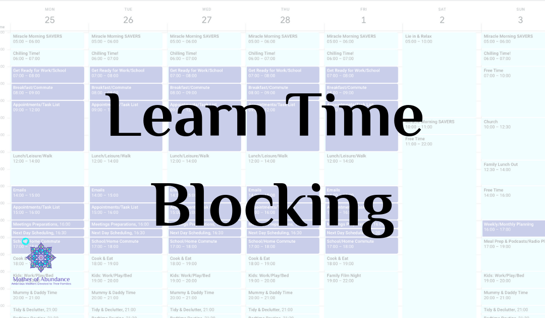 Learn Time Blocking