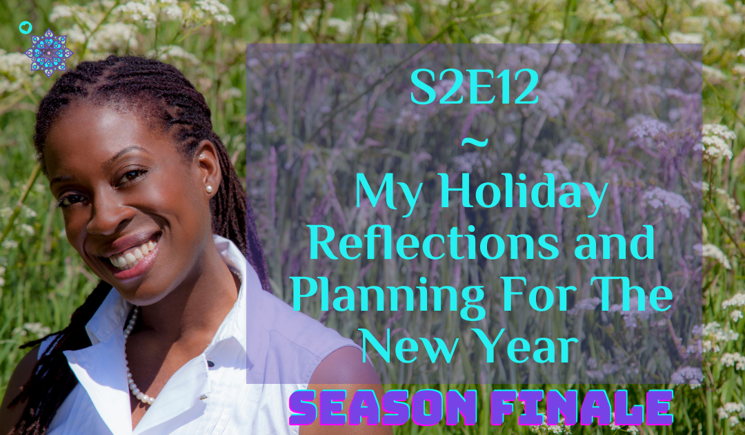 My Holiday Reflections and Planning For The New Year